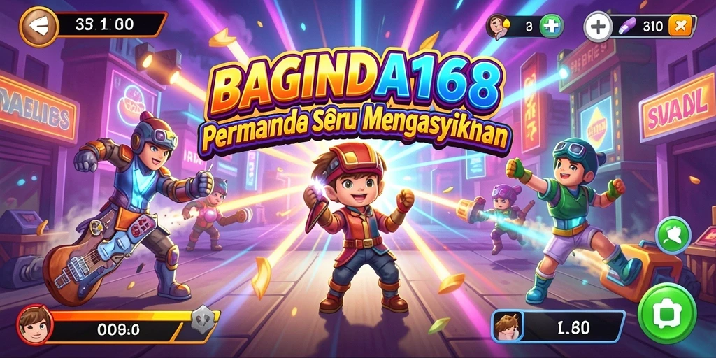 Tampilan menarik gameplay intens dari BAGINDA168.