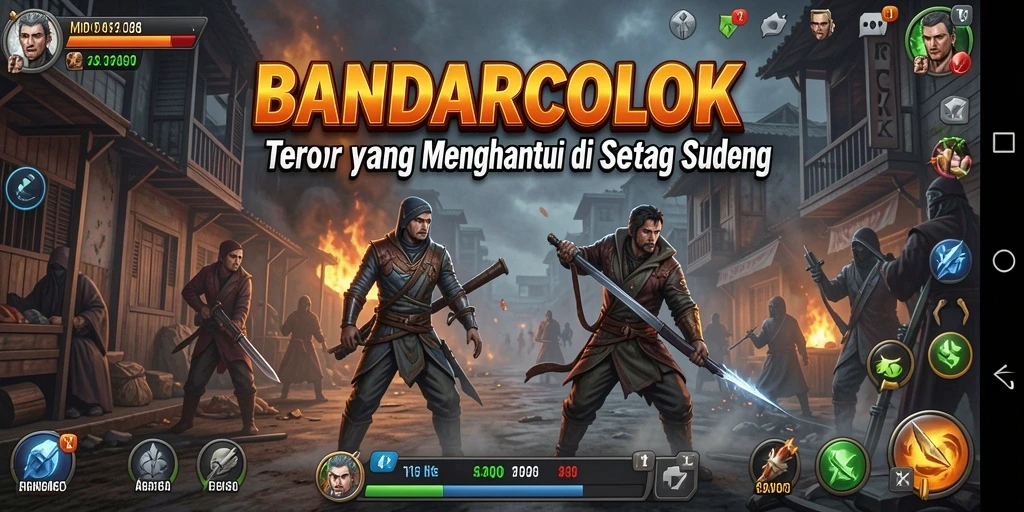 Gameplay BANDARCOLOK yang penuh ketegangan dan kengerian mendebarkan.