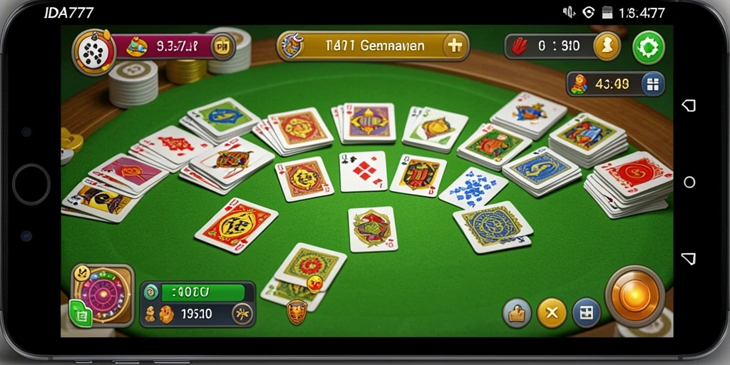 Tampilan gameplay seru dan interaktif dari IDA777.