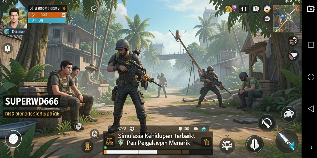 Tampilan permainan SUPERWD666 yang menakjubkan dengan detail yang tajam.